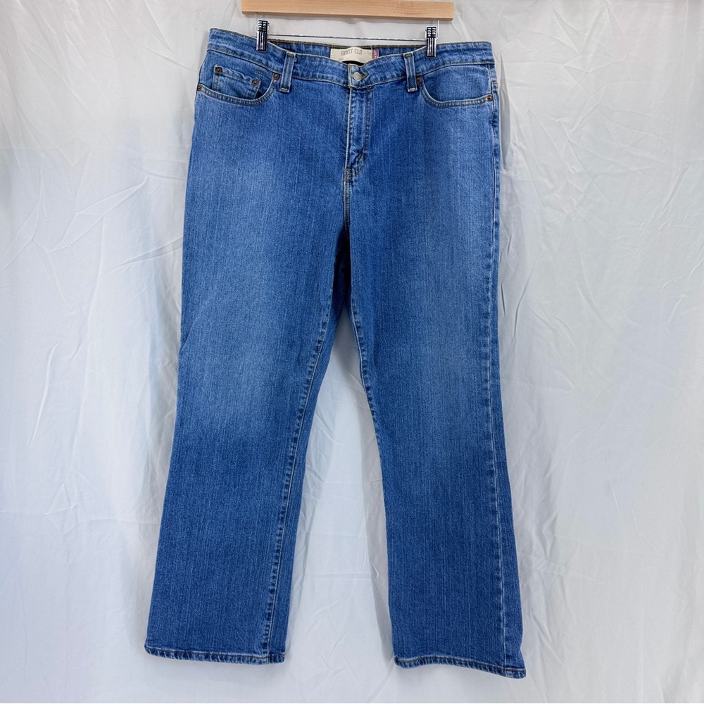 Vintage Levi's 515 Bootcut Mid-Rise Denim Blue Jeans Women's Size 20 Americana